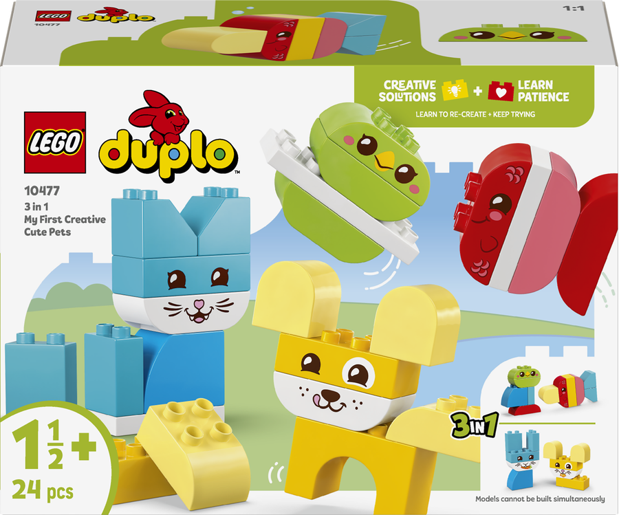 LEGO Duplo - 3 in 1 Creative Cute Pets