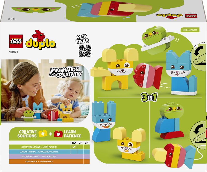 LEGO Duplo - 3 in 1 Creative Cute Pets