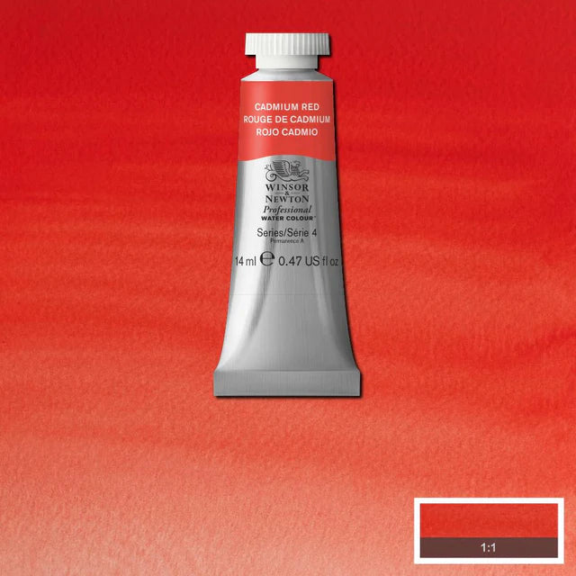 Professional Watercolour 14ml - Cadmium Red
