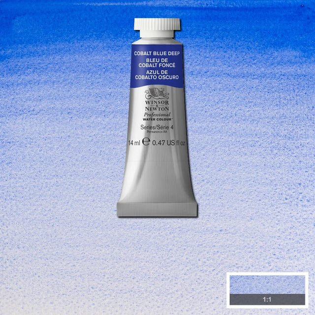 Winsor & Newton Professional Watercolour Series 4 14ml - Cobalt Blue Deep