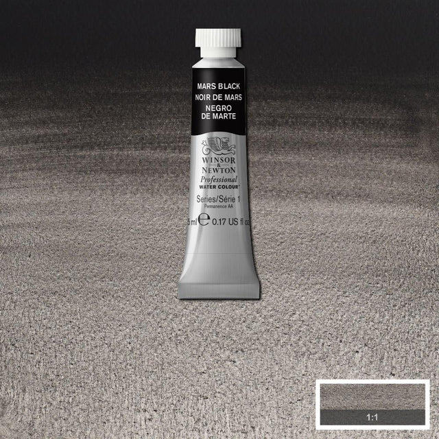 Winsor & Newton Professional Watercolour Series 1 5ml - Mars Black