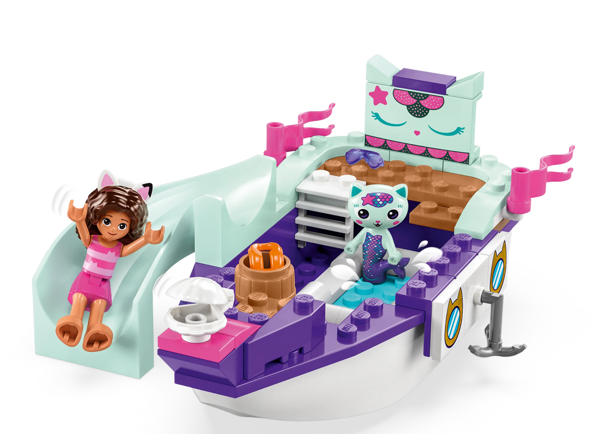 Lego Gabby and MerCats Ship and Spa