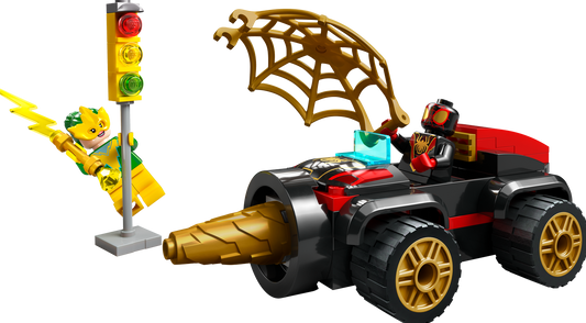 Lego Spiderman Drill Spinner Vehicle