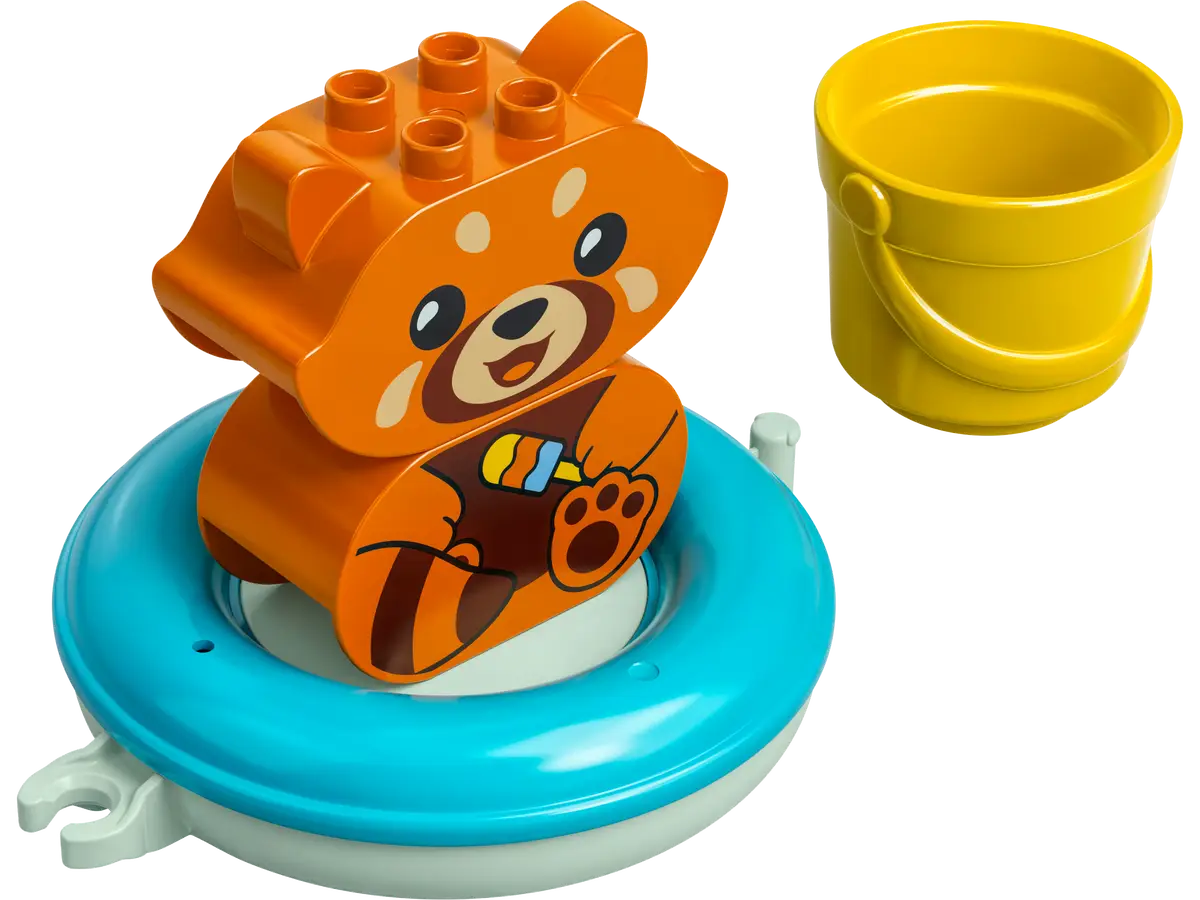 Lego Duplo - Bath Time Fun Floating Red Panda