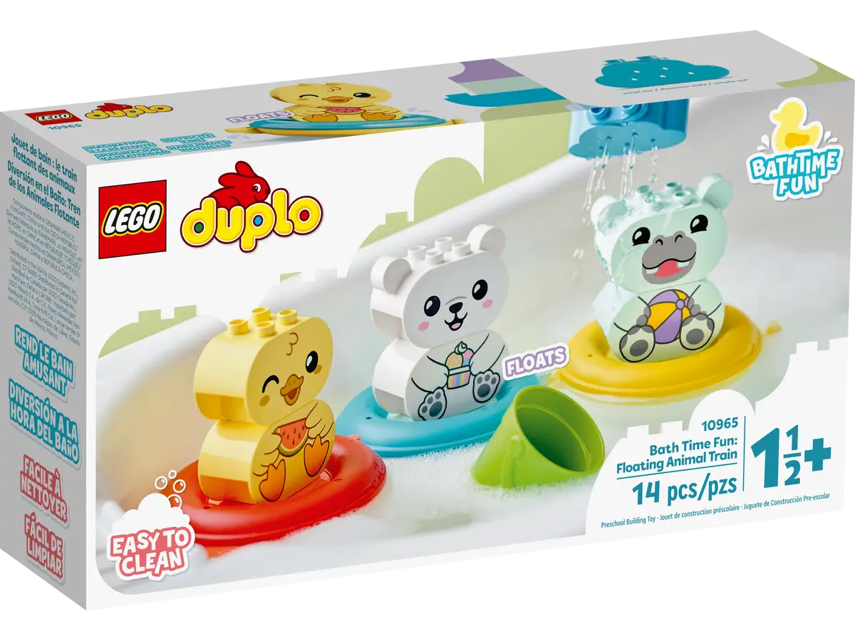 Lego Duplo Bath Time Fun Floating Animal Train