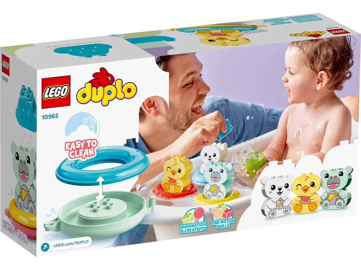 Lego Duplo Bath Time Fun Floating Animal Train