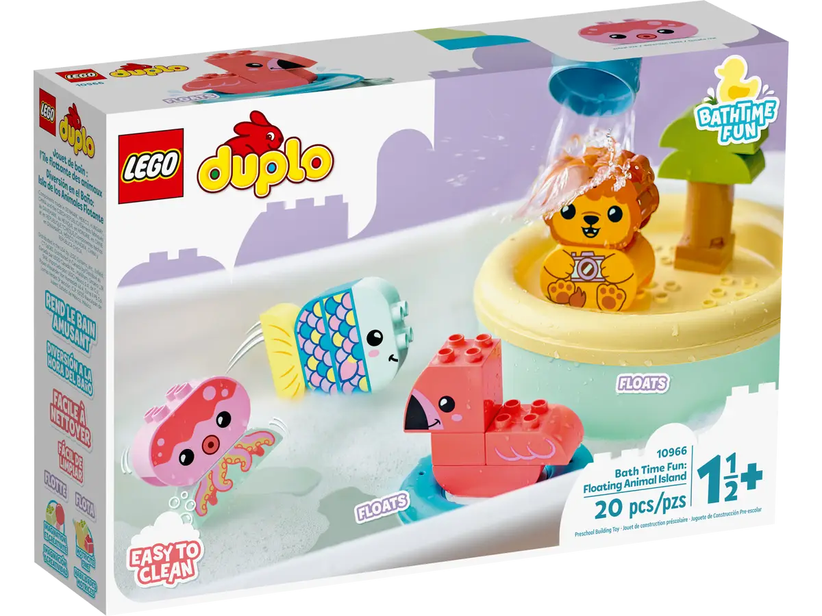 Lego Duplo - Bath Time Fun Floating Animal Island