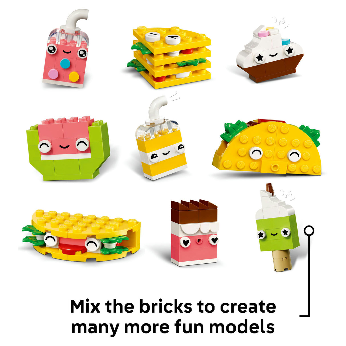 Lego Classic - Creative Food Friends