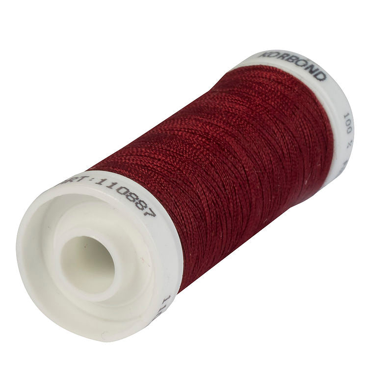 Polyester Thread 100m - Deep Red
