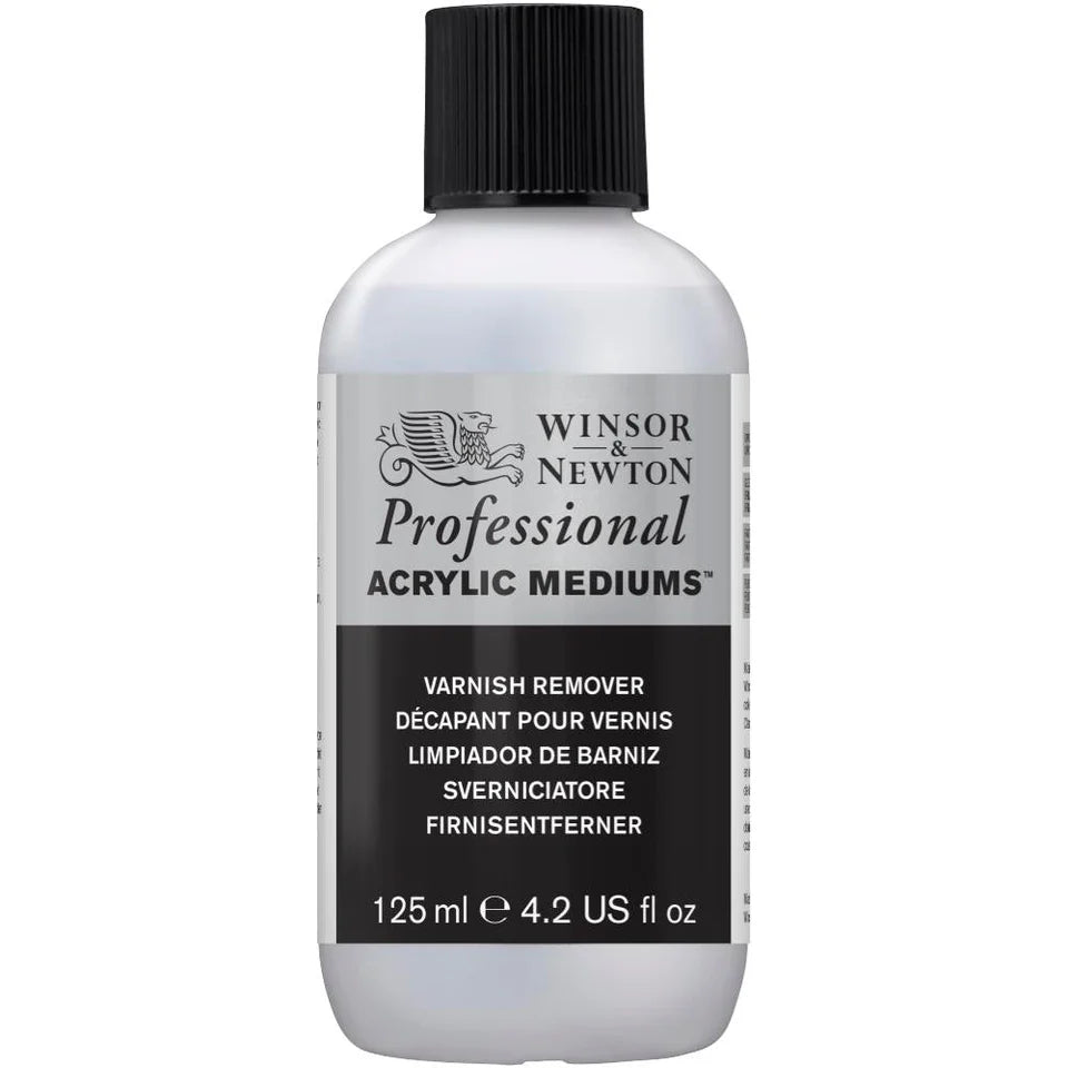 Winsor & Newton Professional Acrylic Medium Varnish Remover 125ml