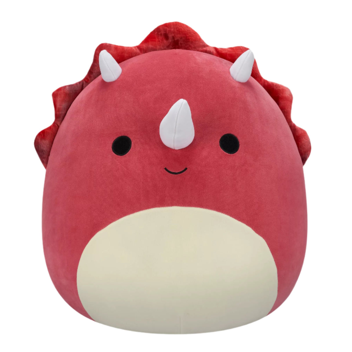 Squishmallows 20 Inch - Tristan the Red Triceratops