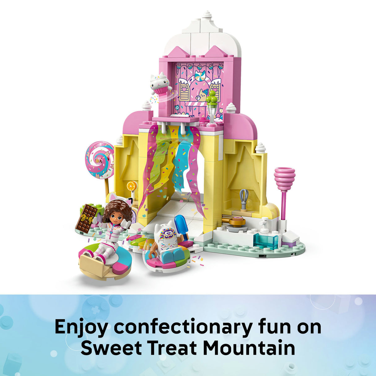 Lego Gabby's Dollhouse Sweet Treat Mountain & Kitty Garden