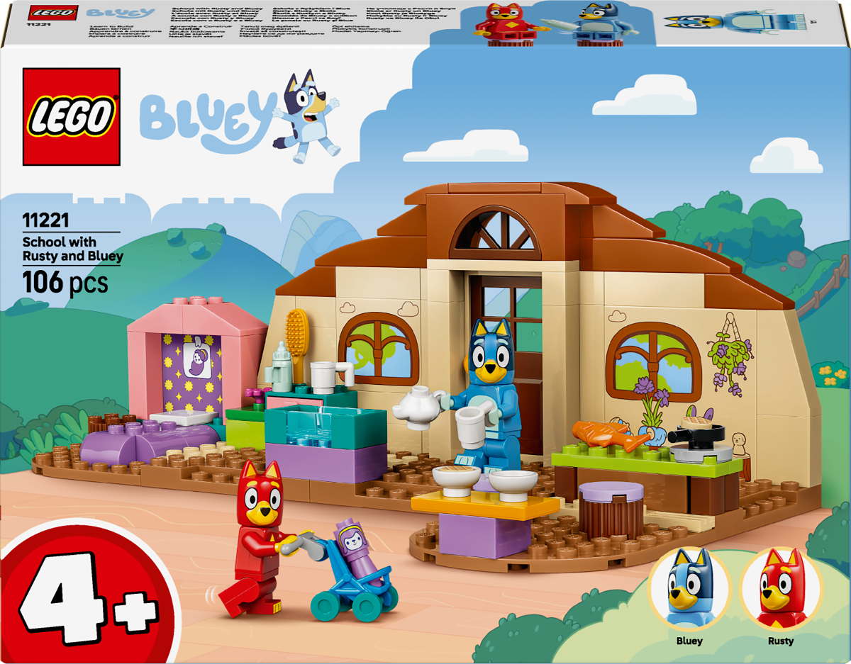 LEGO Bluey - School with Rusty and Bluey