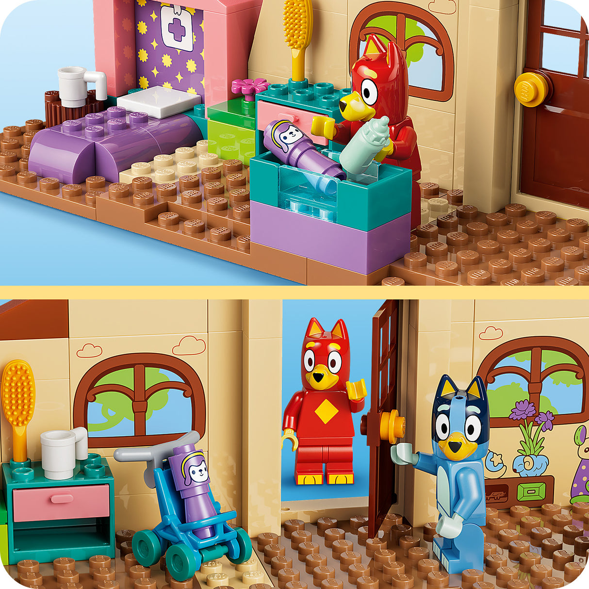 LEGO Bluey - School with Rusty and Bluey