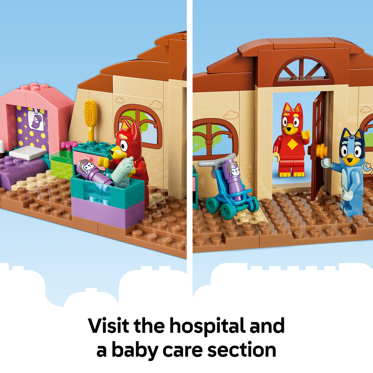 LEGO Bluey - School with Rusty and Bluey
