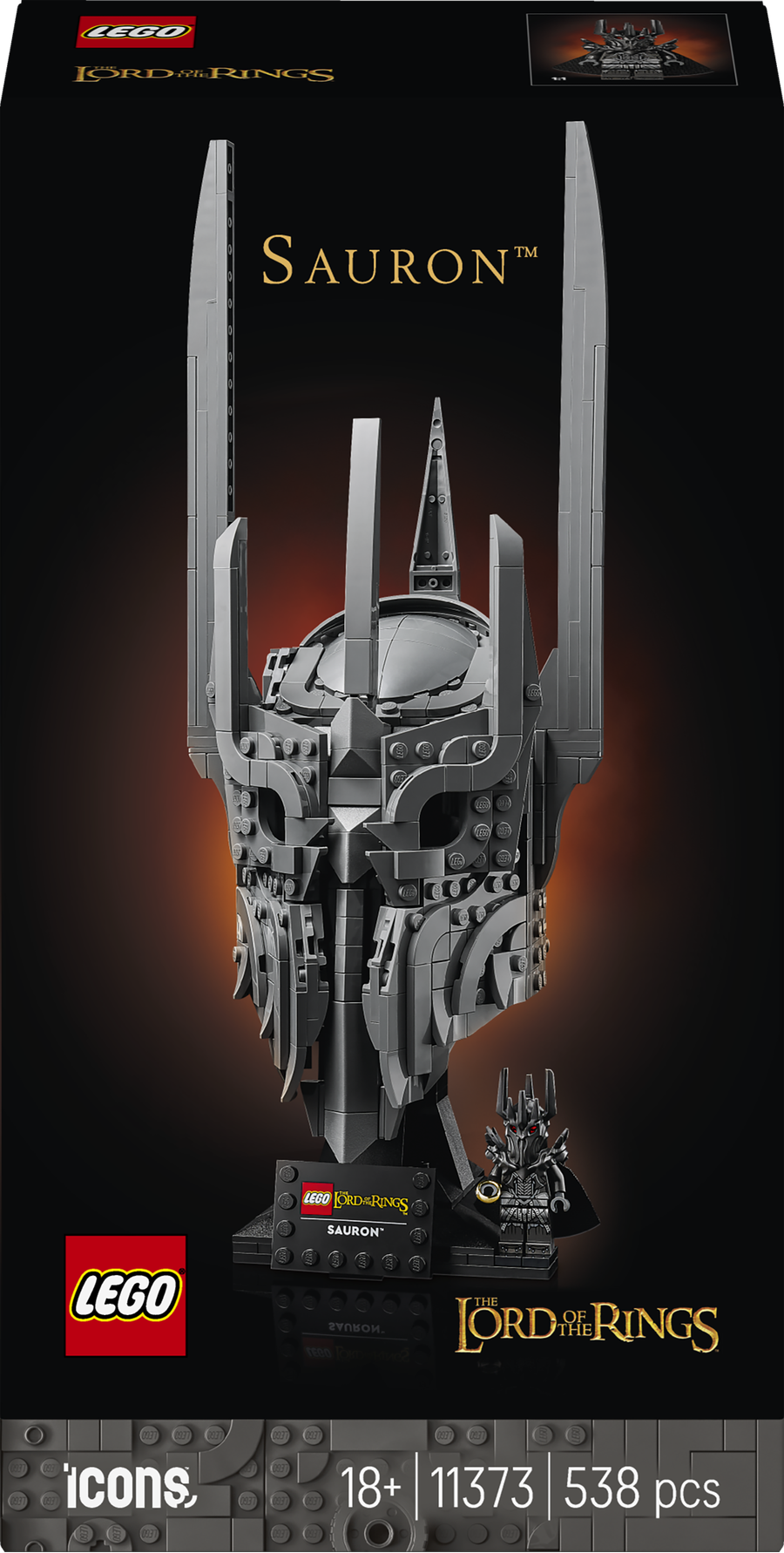 LEGO Icons - The Lord of the Rings: Sauron's Helmet