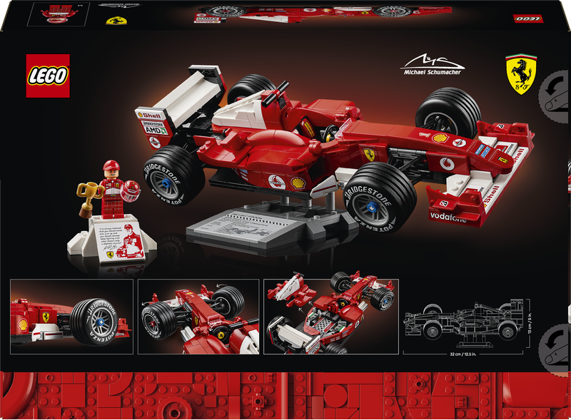 LEGO Icons - Ferrari F2004 & Michael Schumacher
