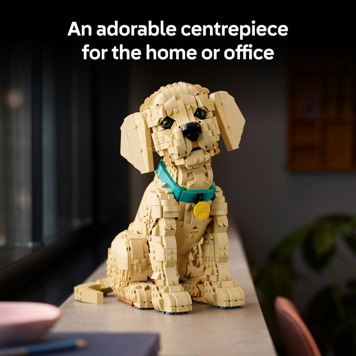 LEGO Icons - Golden Retriever Puppy