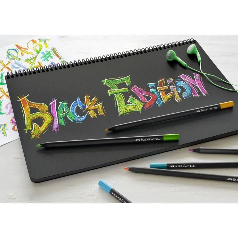 Faber Castell Black Edition Colour Pencils (12 Pack)