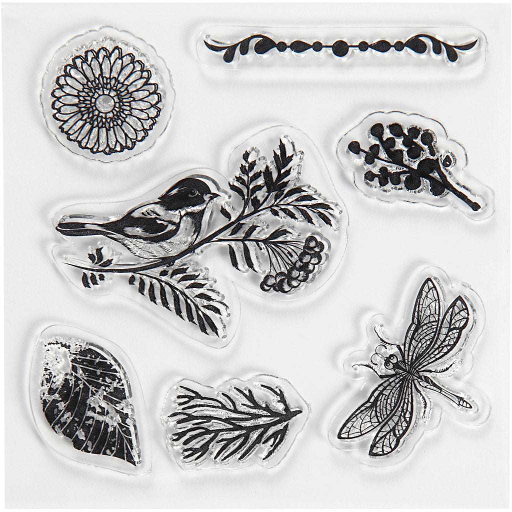 Clear stamps and cutting dies