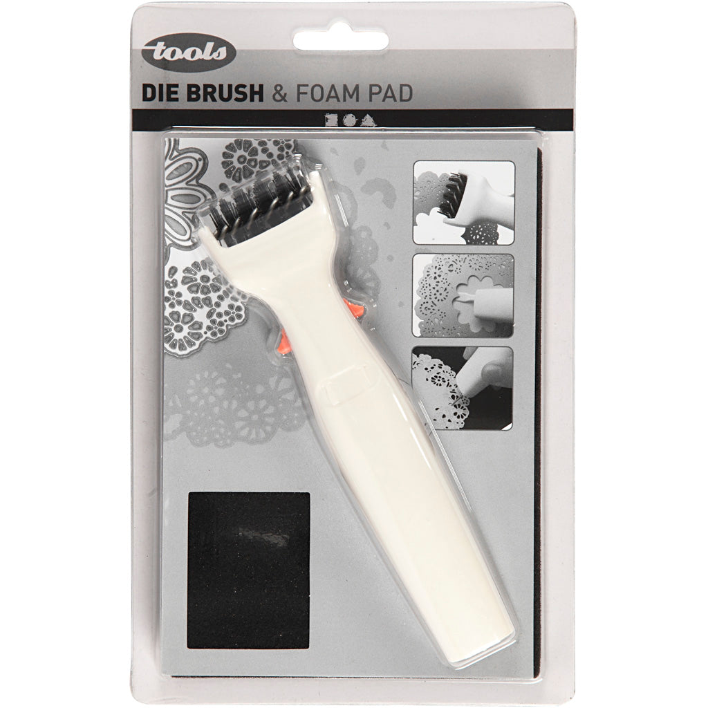Die Brush & Foam Pad