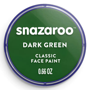 Snazaroo Classic Face Paint Dark Green 18Ml