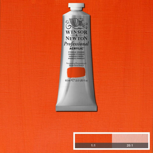 60ml Pyrrole Orange - Professional Acrylic