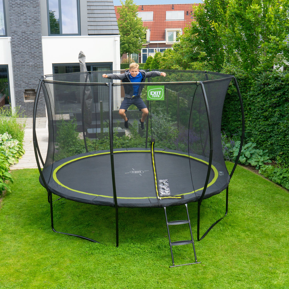 EXIT Silhouette Trampoline 305cm (10ft) - Black