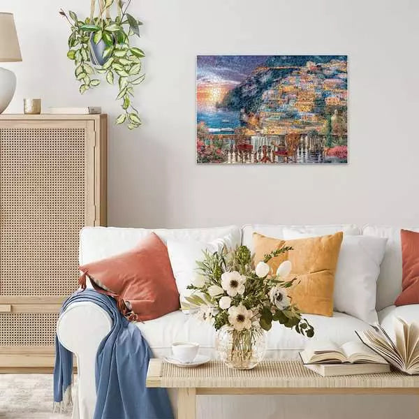 1000 Piece Jigsaw Puzzle - Dinner in Positano