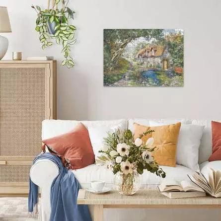 1000 Piece Jigsaw - Down The Lane No.1: Flower Hill Lane