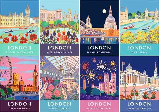 1000 Piece Jigsaw Puzzle - Vintage London