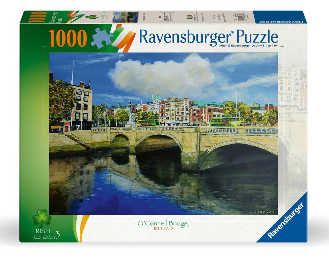 1000 Piece Jigsaw Puzzle - O'Connell Bridge Dublin