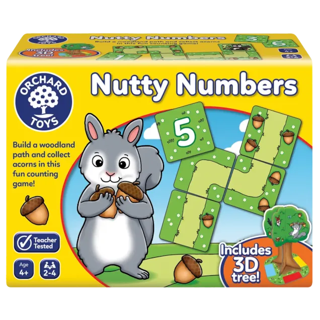 Orchard Toys Nutty Numbers Game