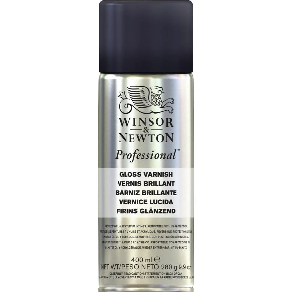 Winsor & Newton Professional Gloss Varnish Spray 400ml