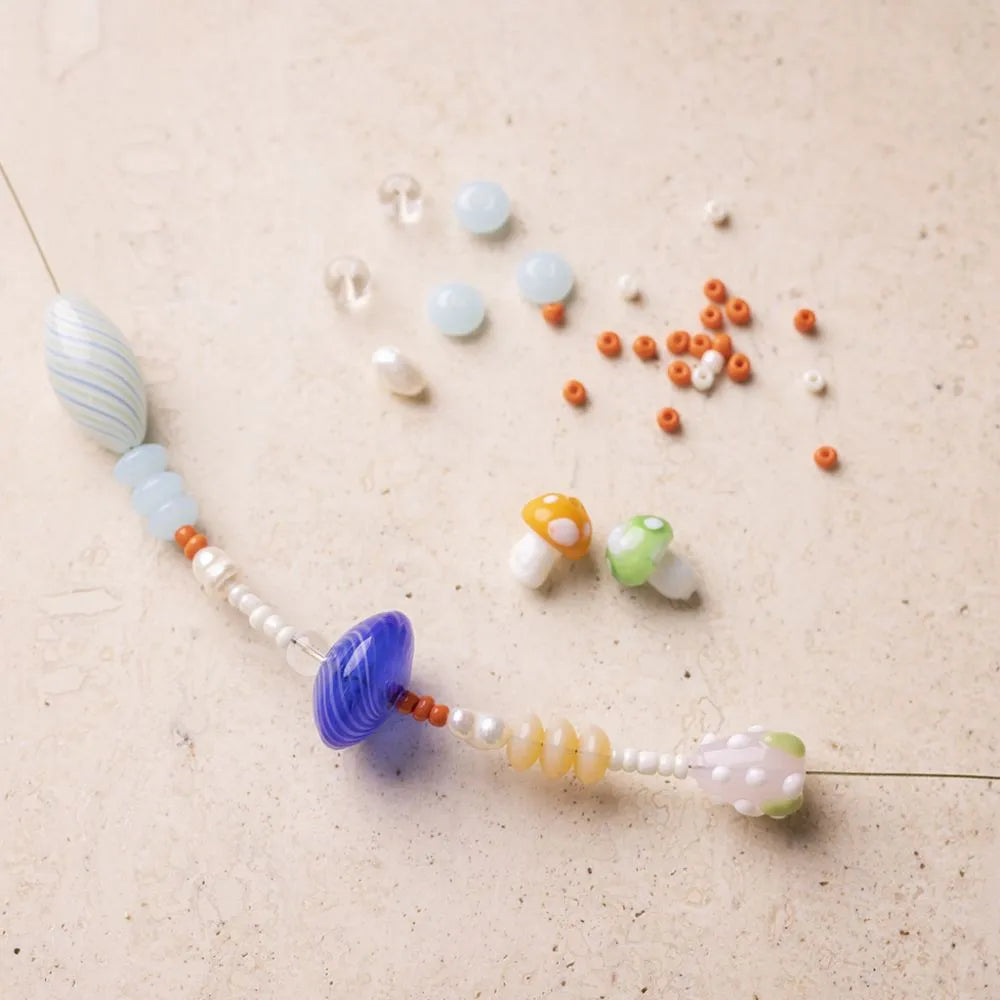 Mini Craft Kit Jewellery Colourful Chunky Necklace