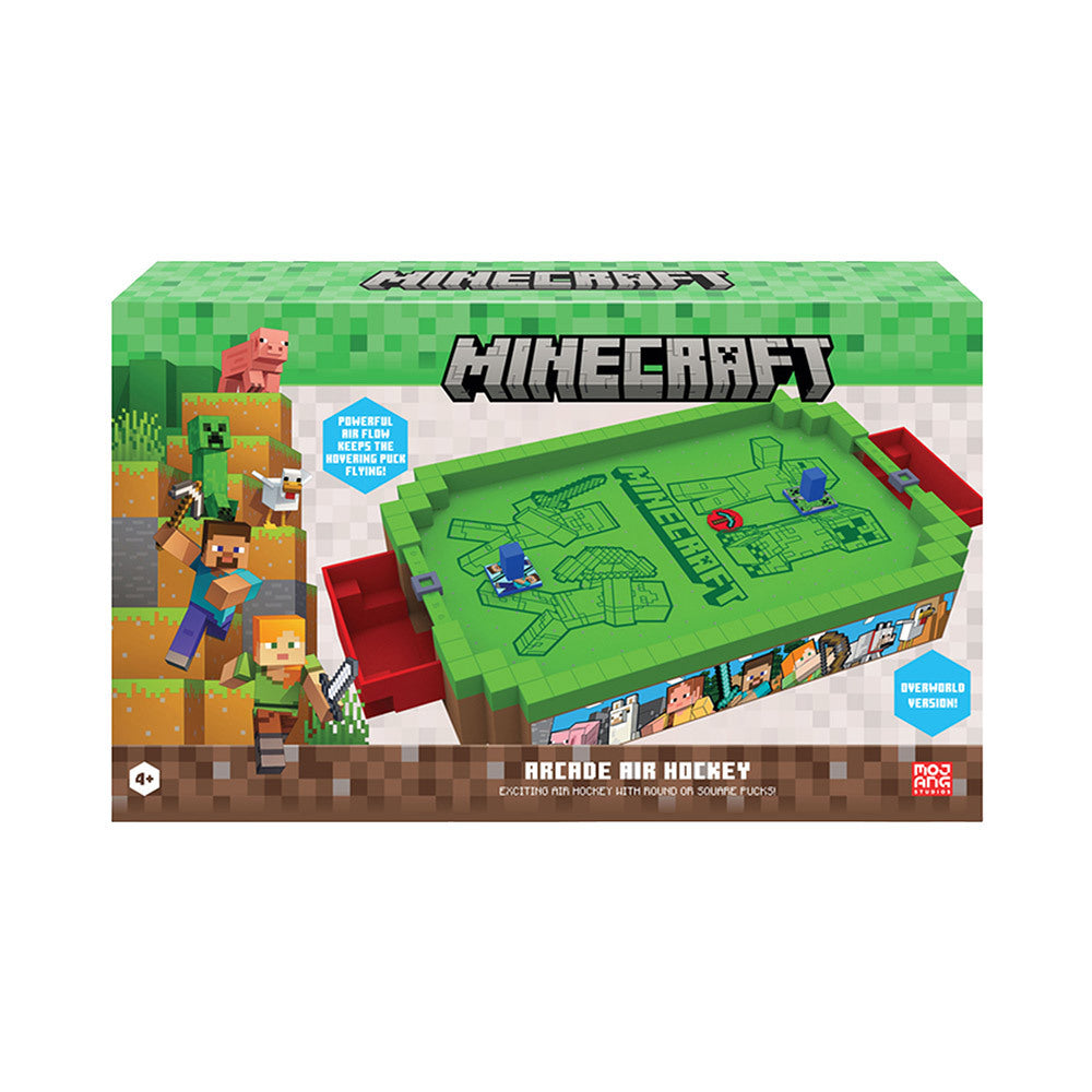 Minecraft Arcade Air Hockey Table - Overworld Version