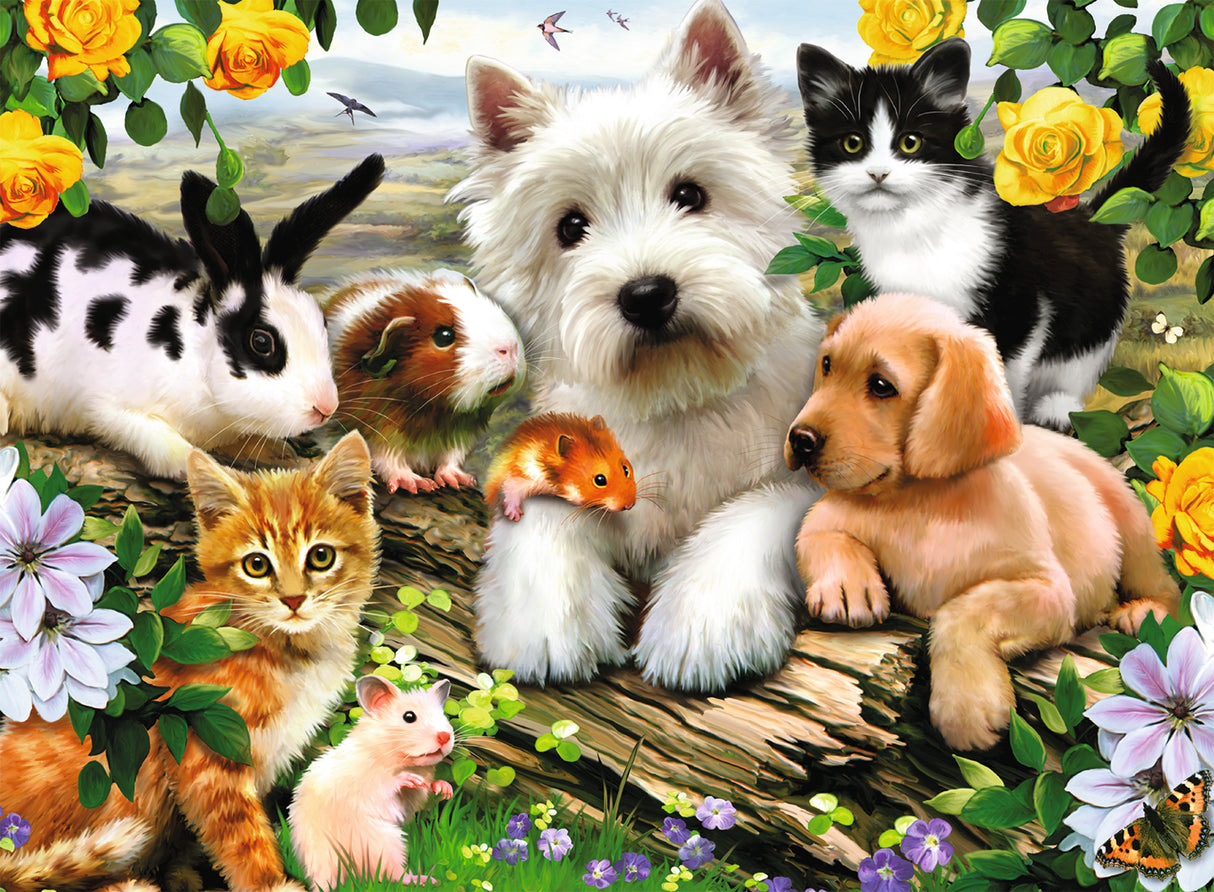 300 Piece Jigsaw XXL - Happy Animal Buddies