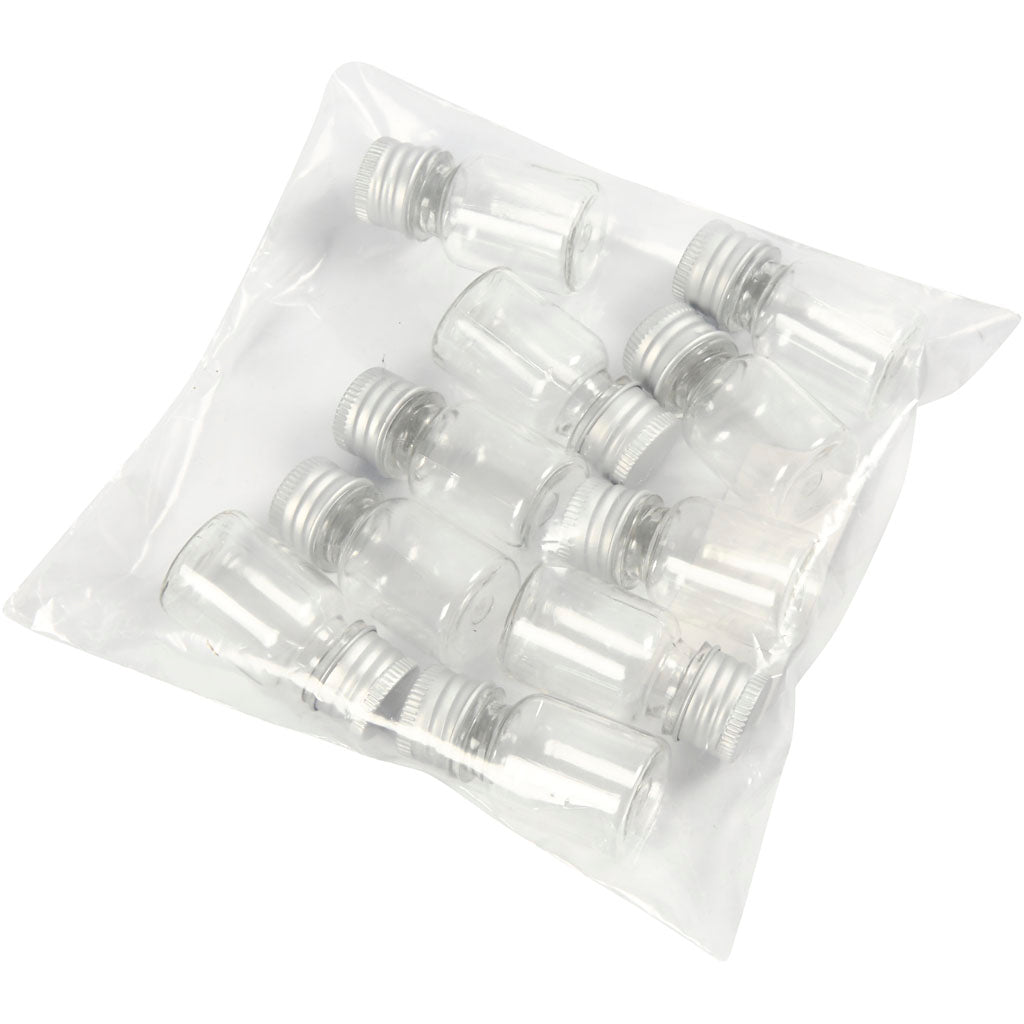 Plastic Jar with Screw-on Lid