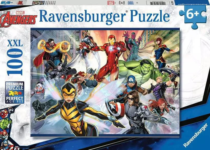 Avengers 100 Piece Xxl Jigsaw Puzzle