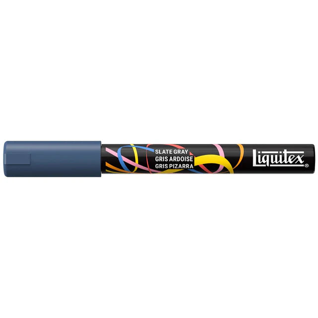 Liquitex Marker 2mm - Slate Grey