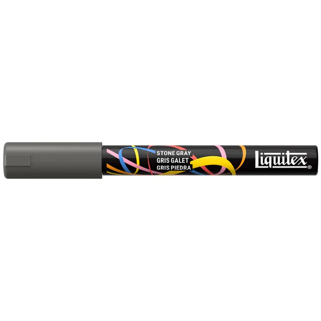 Liquitex Marker 2mm - Stone Grey