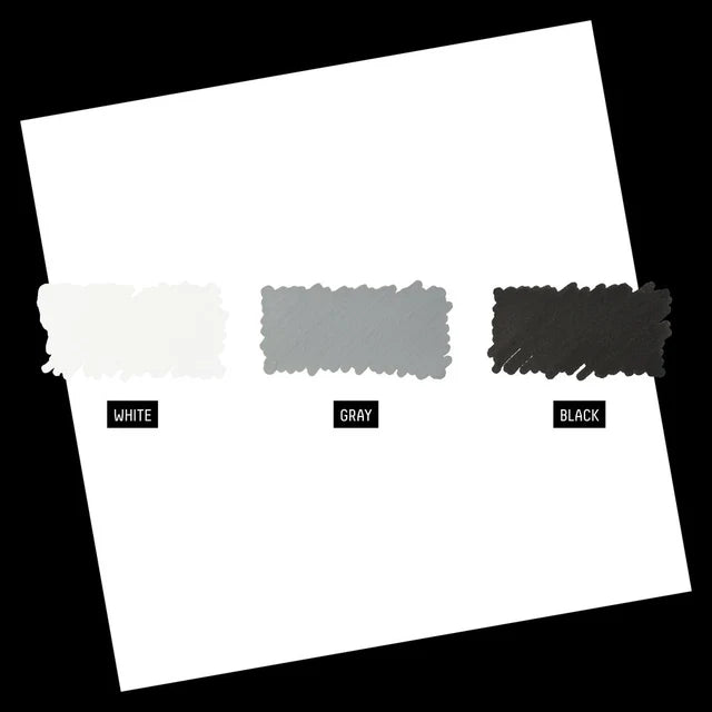 Liquitex Marker Set - Monochrome (3 x 2mm)