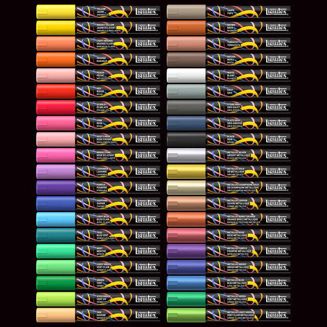 Liquitex Marker Set - Radical (40 x 2mm)