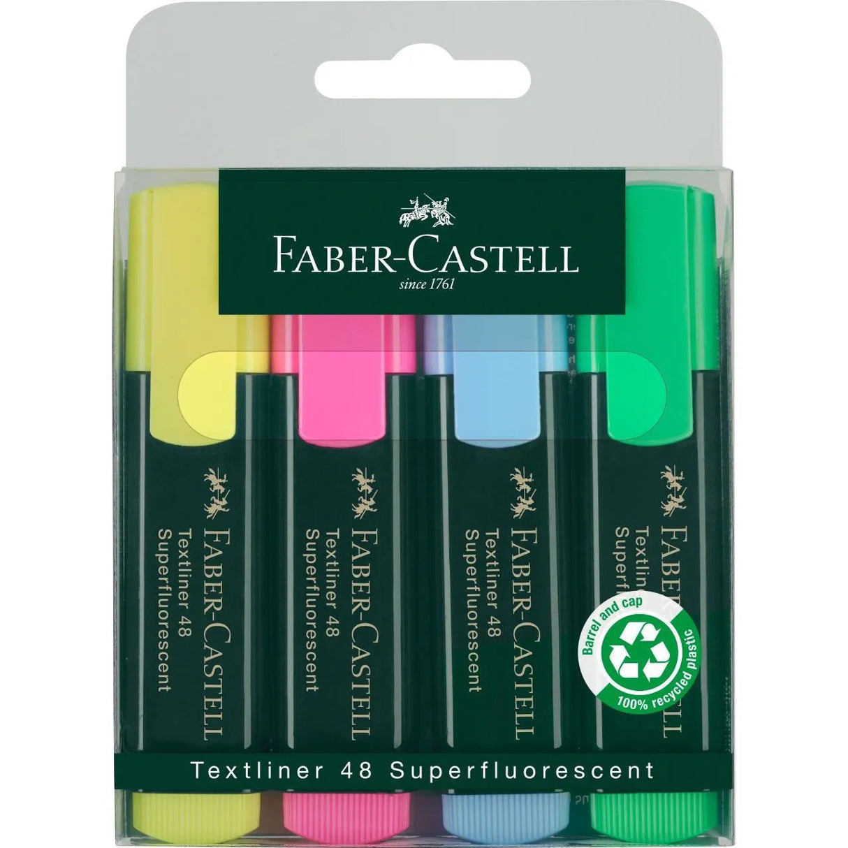 Faber Castell Textliner Highlighter (Set 4)