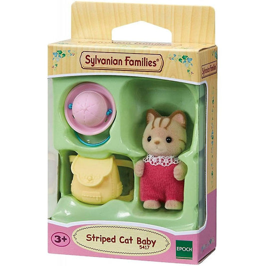 Sylvanian Families Striped Cat Baby Set