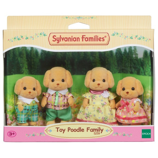Sylvanian Families Toy Poodle Family