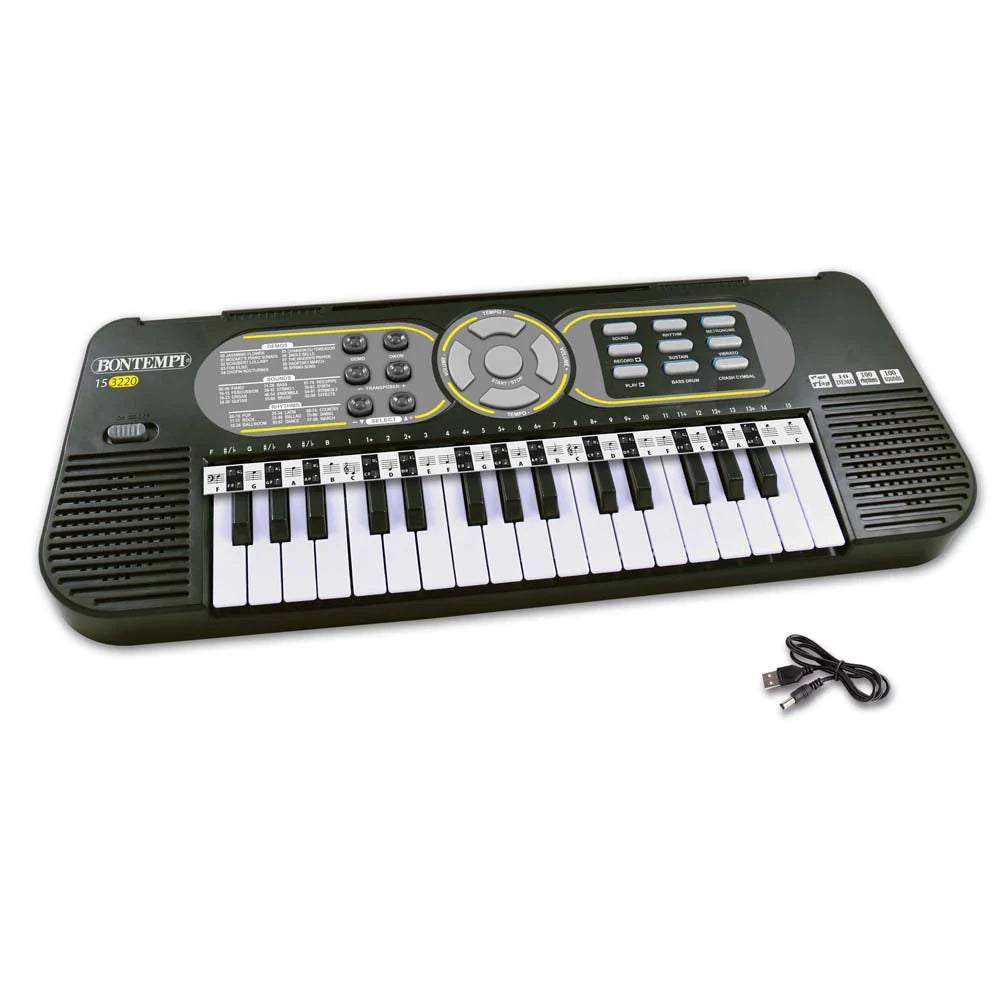 Bontempi Digital keyboard with 32 mini size keys + USB