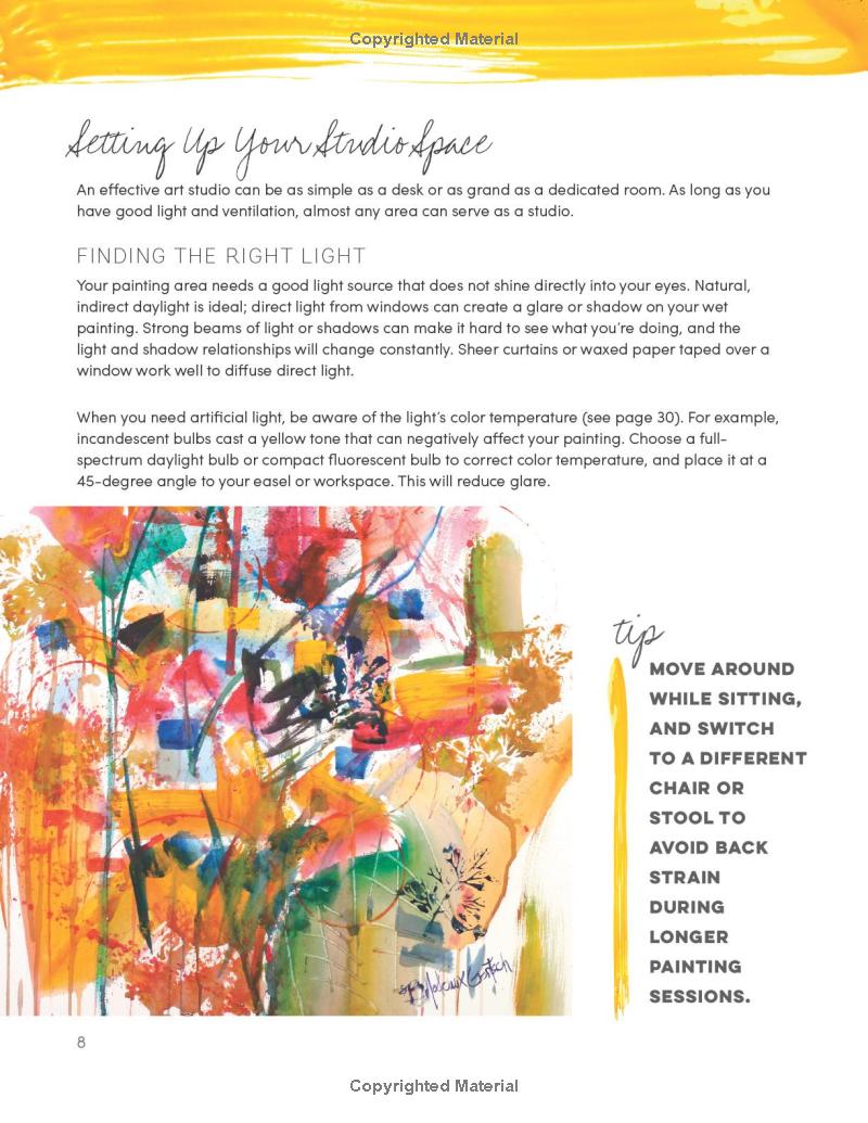 Beginning Acrylic: Tips and Techniques Book