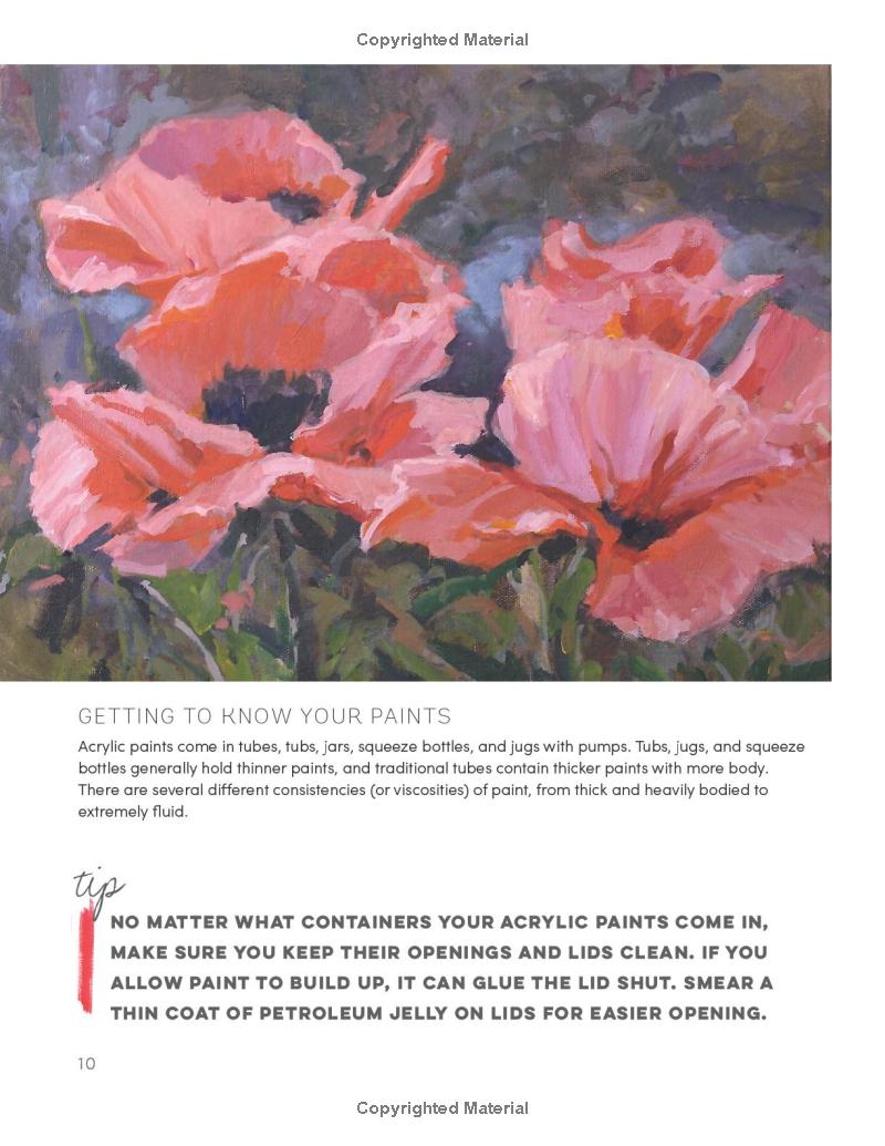 Beginning Acrylic: Tips and Techniques Book