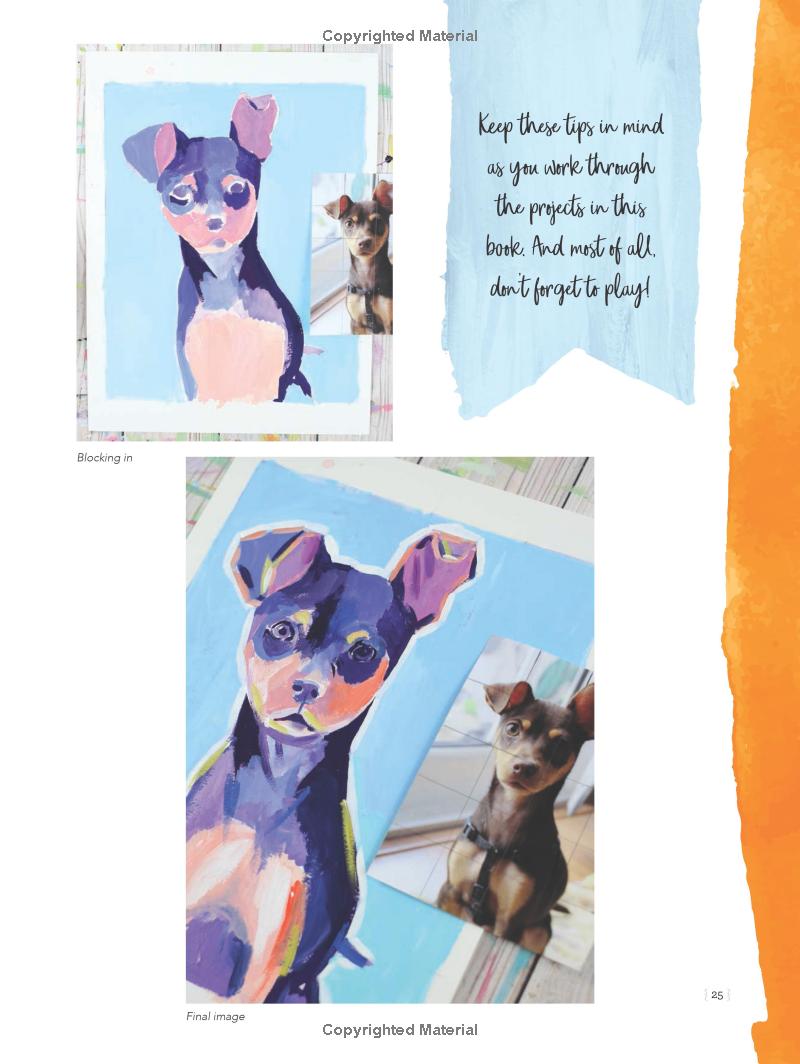 Acrylic Animals Book